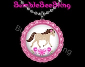 Pretty Pony Children's Jewelry Pendant Necklace