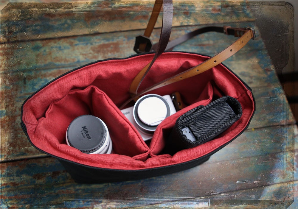 NEW Camera Bag Inserts - Purse Handbag dividers - Removable Insert