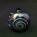 Lake Green Glass Pipe With Color Vortex Head Tobacco Spoon Pipe