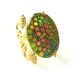 The Marie Antoinette Ring No 4 Shimmering Polka Dot Statement Ring
