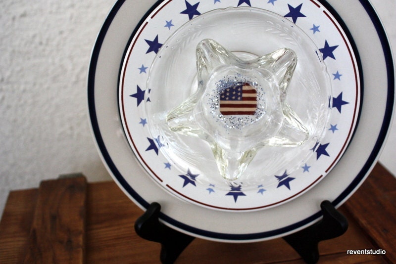 Dish Art Decor CHUNKY STAR