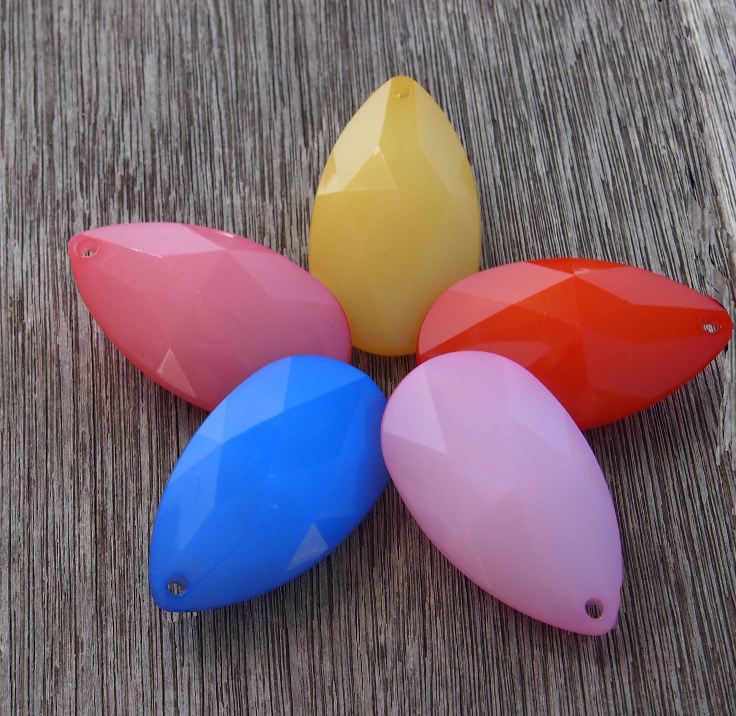 five colors available - cotton jersey necklace