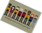 Pixel People - Star Trek - The Next Generation - PDF Cross-stitch Pattern - INSTANT DOWNLOAD