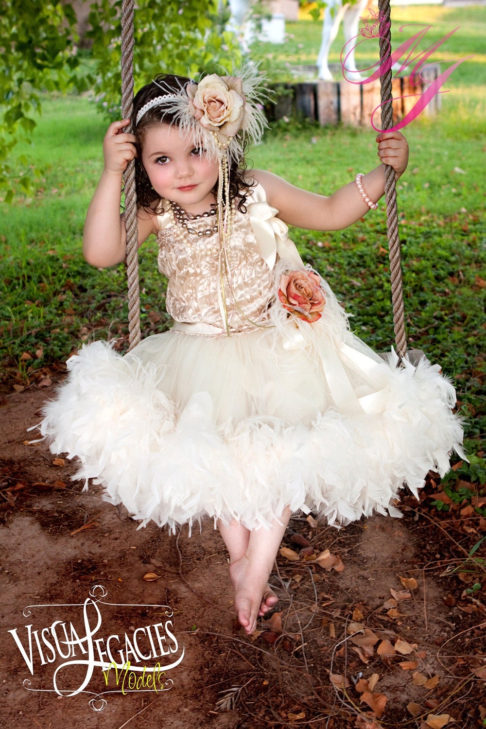 Vintage Surprise Girls Dress