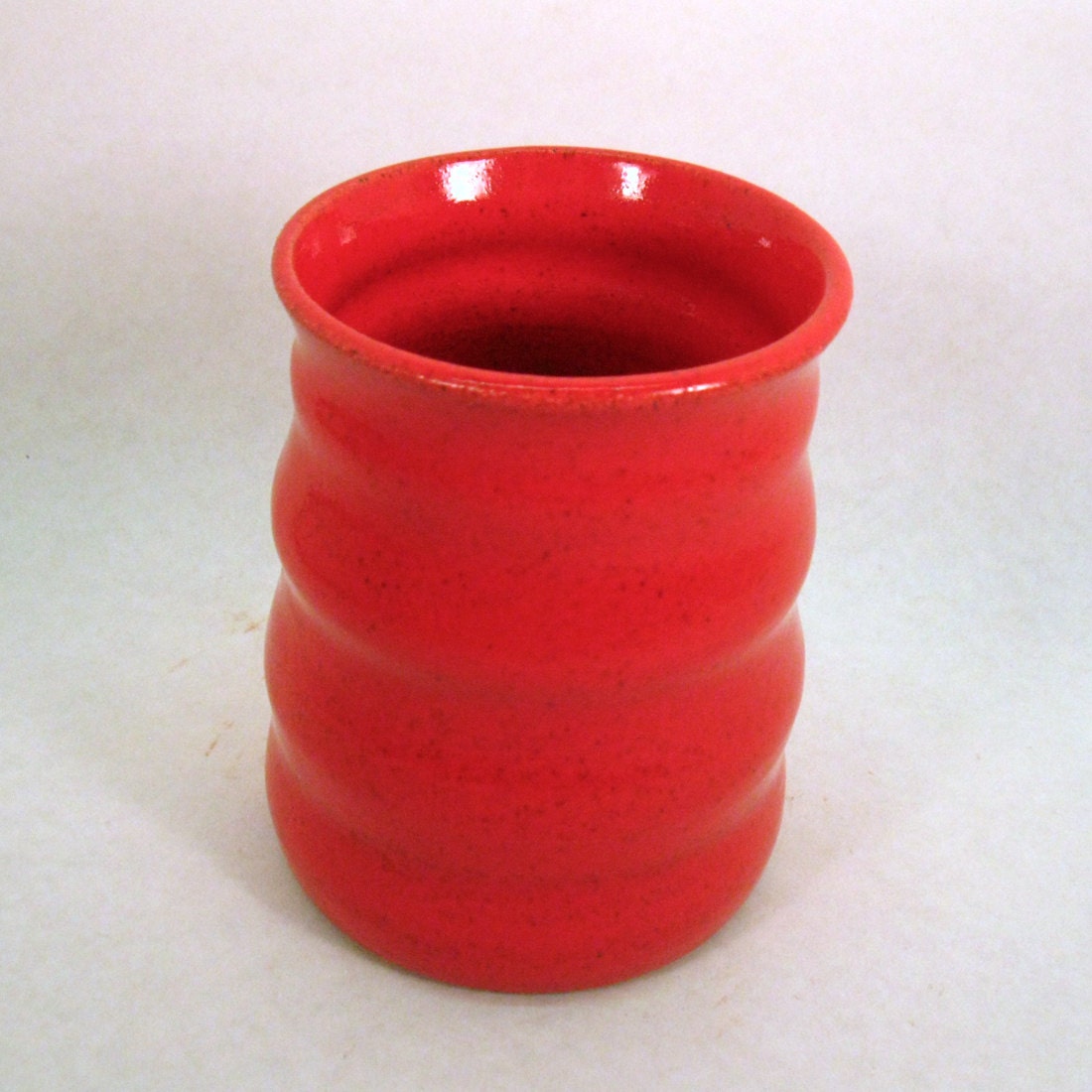 Stoneware Pottery Pencil Holder / Vase