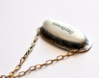 Day Dream Necklace from Words Collection by Mad Tea Garden