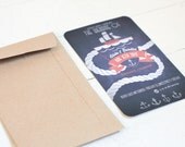 Nautical Wedding Invitation