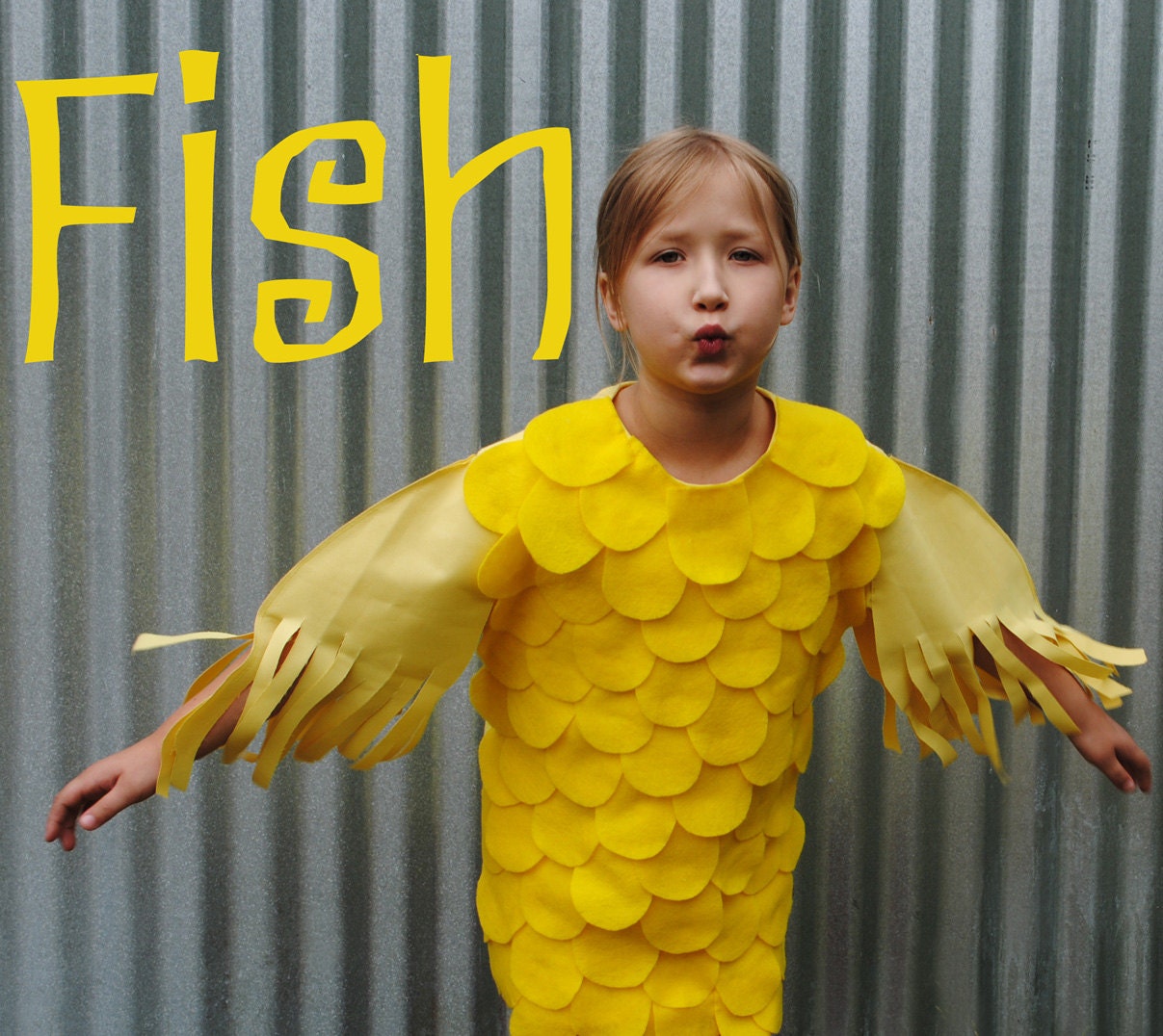fish fin costume