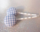 Button Hair Pins - Fabric Bobby Pins Il_170x135