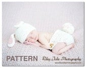 2 PDF Crochet patterns Bunny Hat and Diaper Cover set Baby Girl Boy. Photography prop (027 029)Permission To Sell Finished Items