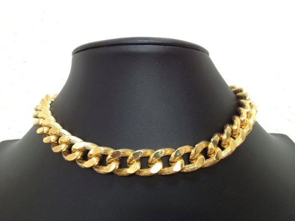 Brand New, The Nile,  Chunky Gold, Silver Chain,  In 18K Gold  and Silver Plated Metal