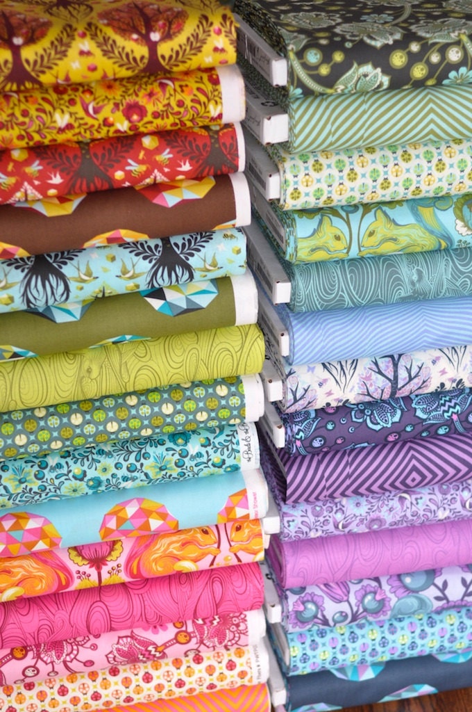 Tula Pink's The Birds and The Bees for Free Spirit Westminster COMPLETE 29 Fat Quarter Bundle