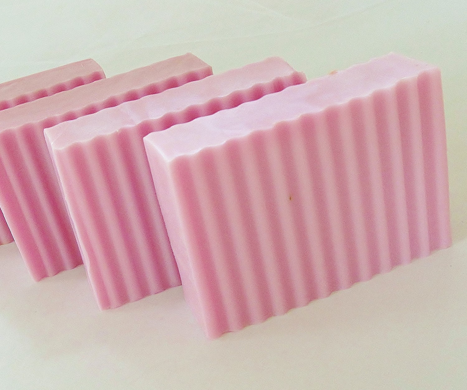 INDULGENCE Natural Soap - Jasmine & Light Citrus scent, large 5 oz soap, handmade, glycerin, vegan, scented, gift