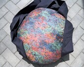 Unusual Floral Abstract Print & Black, Single Hanging Pet Bed Kitty Cloud Cat Bed