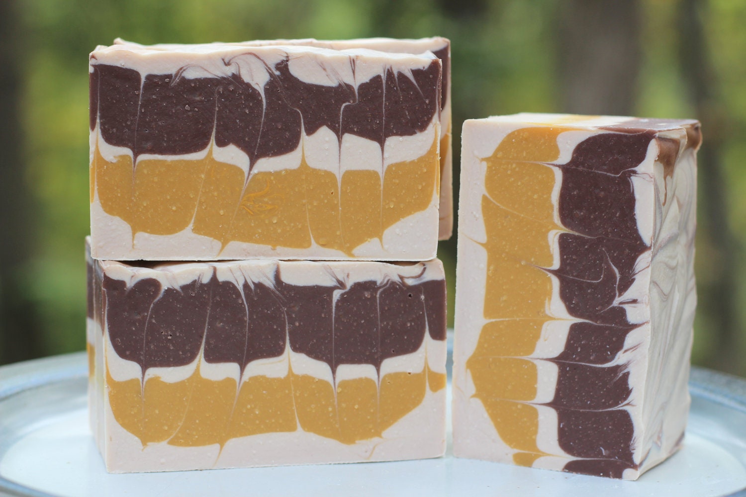 Gingersnap Swirl - Homemade Bar Soap - Handmade Soap Cold Process