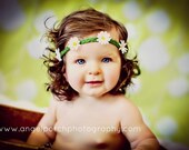 Girl Daisy Photo Prop Headband