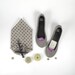 Cool Gray Soft Leather Handmade Ballet Flats