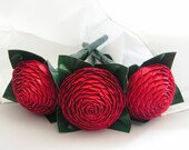 Duct Tape Christmas Rose Trio Set