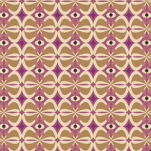Rock 'n Romance - Art Gallery Fabrics - PLAYGROUND LOVE SPICE  (rr-4507) 1 yard