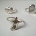 Silver Ghost Ring, Spooky Ghost Ring, Handmade Silver Ring
