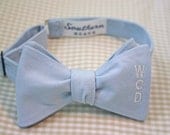 Little Boy Monogrammed Bow Tie