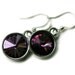 Amethyst Swarovski Earrings