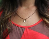 Copper Monogram Ampersand & Symbol Necklace