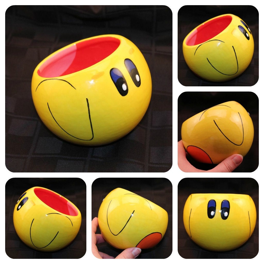 Kirby Ceramic Bowl (Made to Order and Customizable)