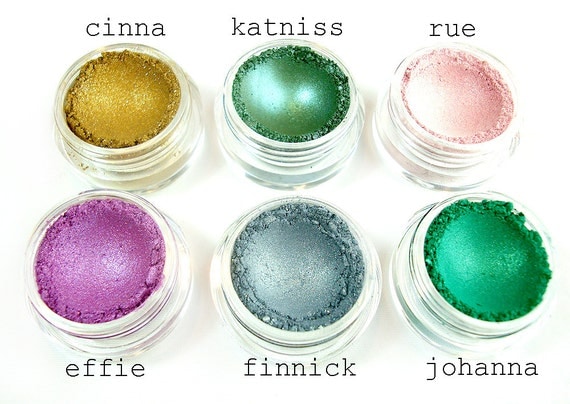 The Hunger Games Collection - 6 piece mineral eyeshadow set