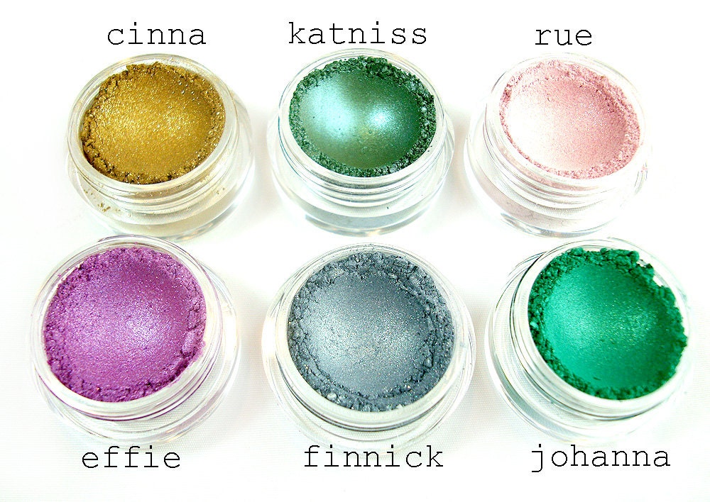 The Hunger Games Collection - 6 piece mineral eyeshadow set