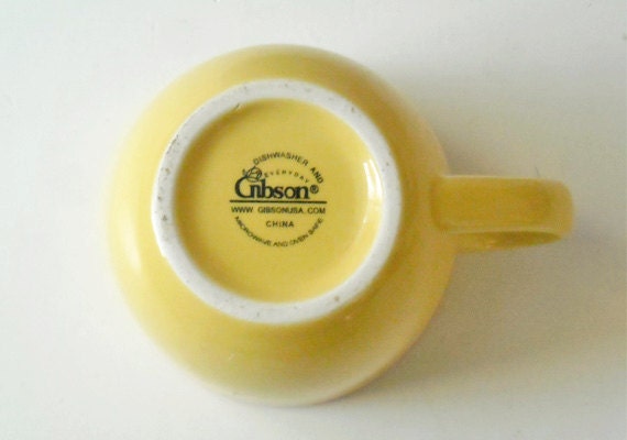 Gibson Child's Tea Cups and Saucers - Bright Colors, Tea Party