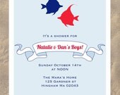 Fishy Banner invitation