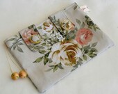 Small Cosmetic Organizer/ Cosmetic case/ Cosmetic pouch/ Cosmetic bag/Gadget Case/
