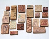 story blocks  - game -  20 blocks made from reclaimed wood