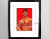 Muchacho - 8x11 Dia de Muertos pin-up tattoo skull rose life and death