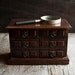 RESERVED FOR ANDREA Wooden Musical Jewelry Box - Victorian Vintage