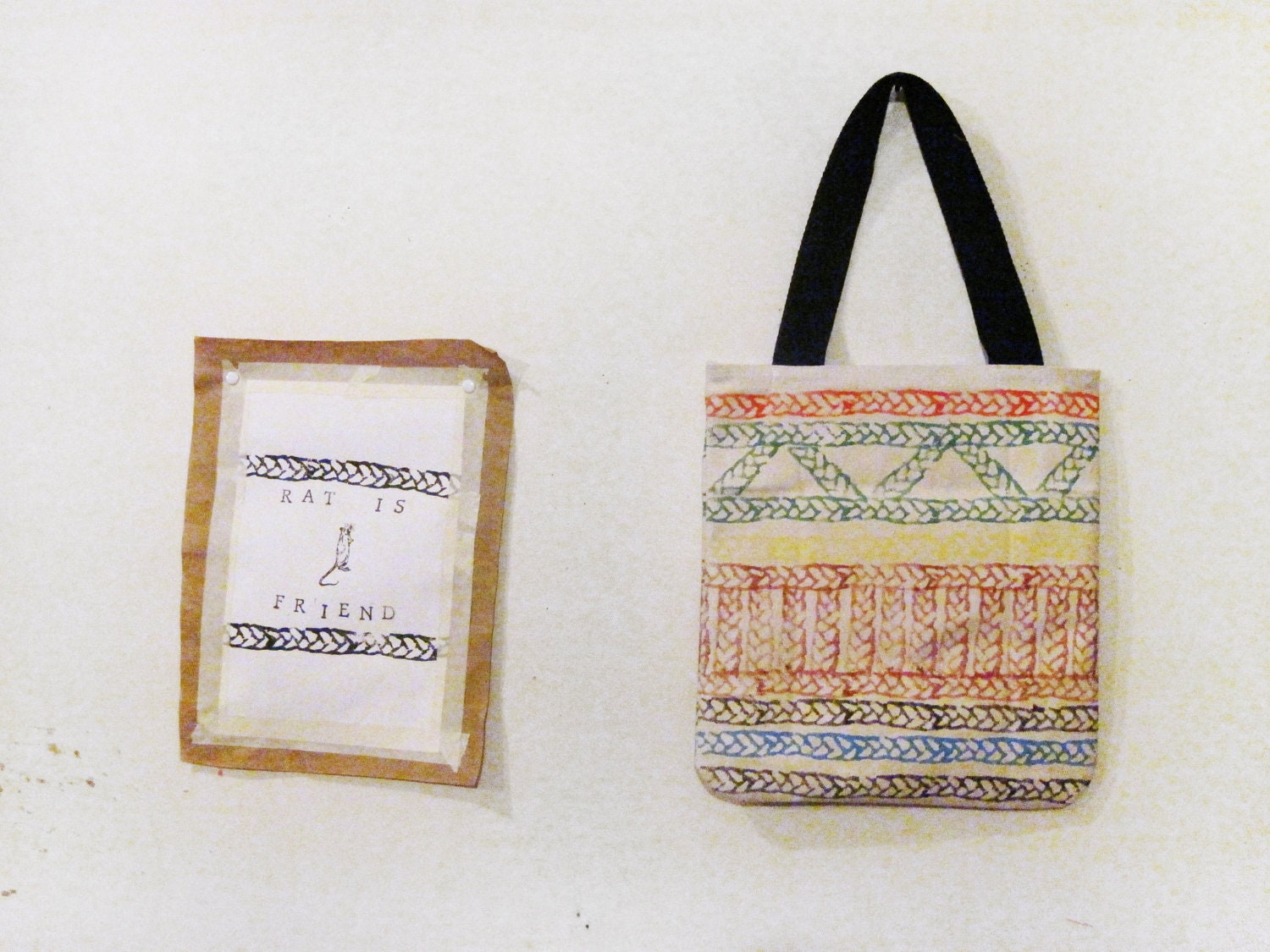 AIR FOR LUNA  tote bag     organic eco friendly