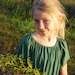 Eco Kids - Peasant Top - Tunic - Mini Dress - Childrens Clothing - Organic Clothing - Eco Friendly