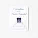Domestic Partnership (Men) Congratulations