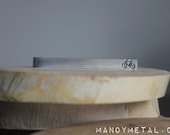 Vintage Bicycle Tie Clip // Hand Stamped by Mano y Metal
