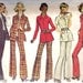 1970s Misses Shirt Jacket and Pants Vintage Sewing Pattern, Fall Fashion, Simplicity 5247 Bust 34" uncut