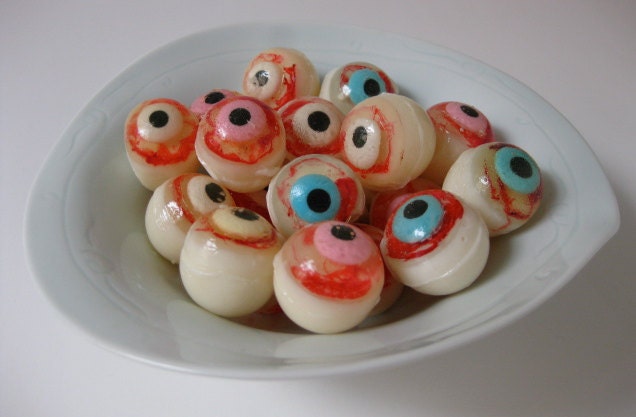 Bloody Eyeball Candy 1/2 dozen Il_570xn