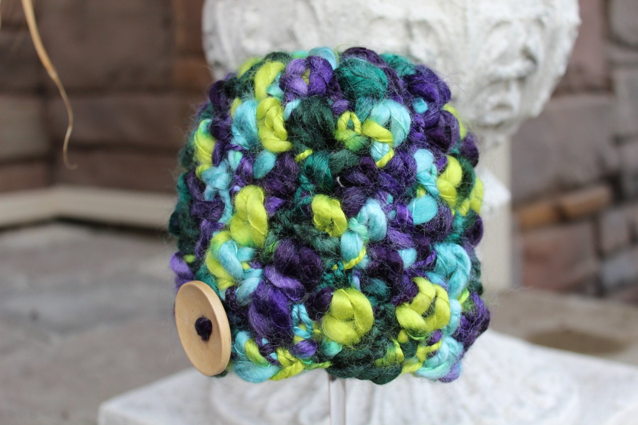 Crocheted CHUNKY Hat - 3-6 Months