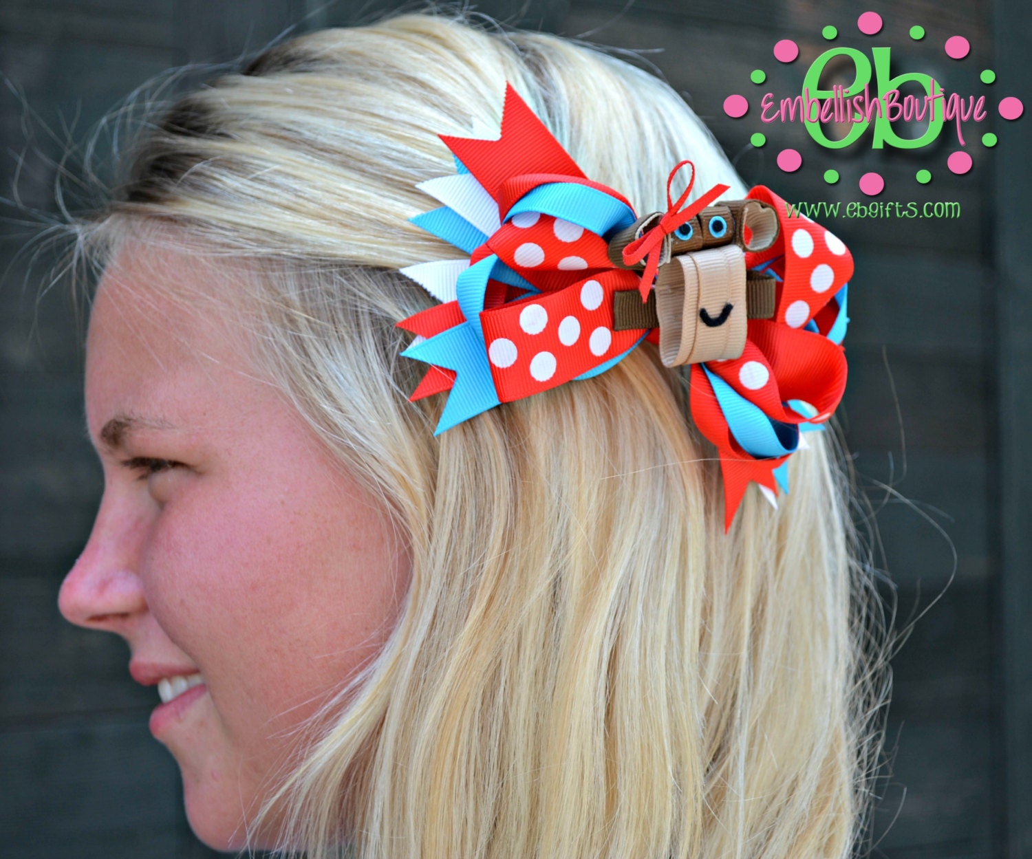 3-N-1 Animal Hairbows