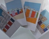 GREETINGS CARDS Beach Hut Collection