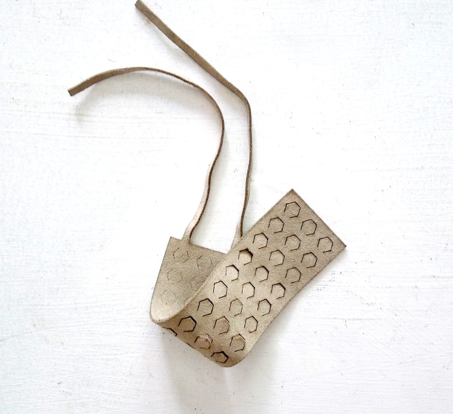 Hexi Suede Bracelet WIDE