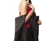 100% Leather Oversized Square Bag