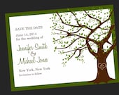 Bridal Shower Invitation Tree with Initials (Printable Digital File) Il_170x135
