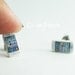 Iphone Stud Earrings (White)