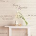 French Wall Art Stencil Set- French Bistro Set Typography Stencil for French Wall Decor From Our Typography Stencil Collection